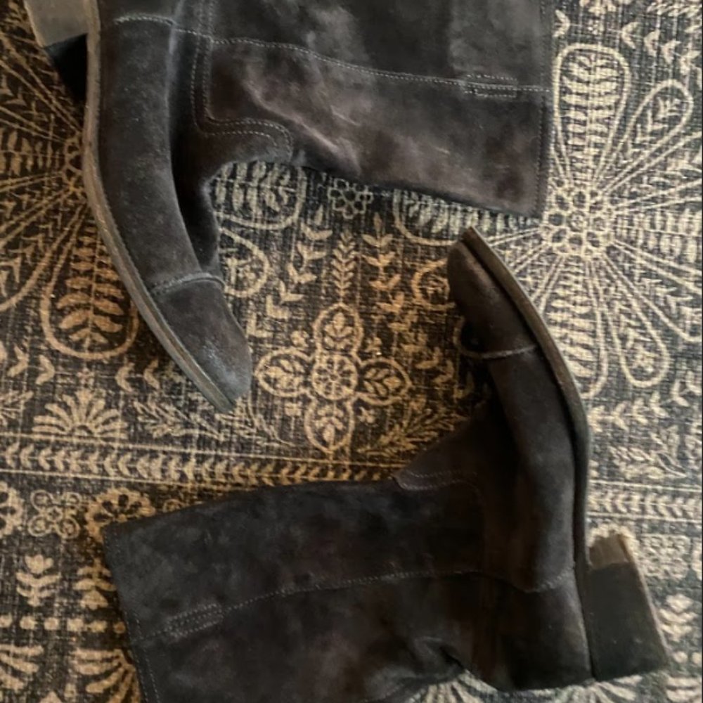 J. Crew Grey Suede Boots